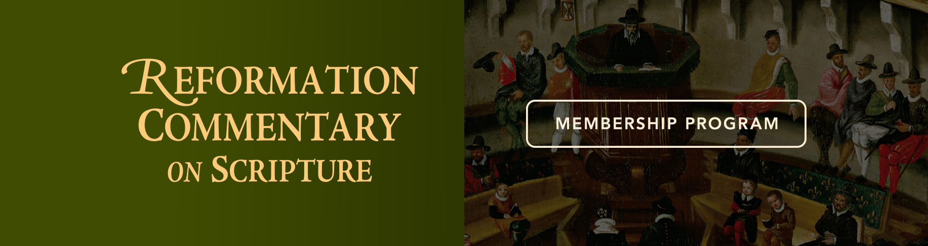 Study Scripture Through the Eyes of the Reformers, One Volume at a Time 
